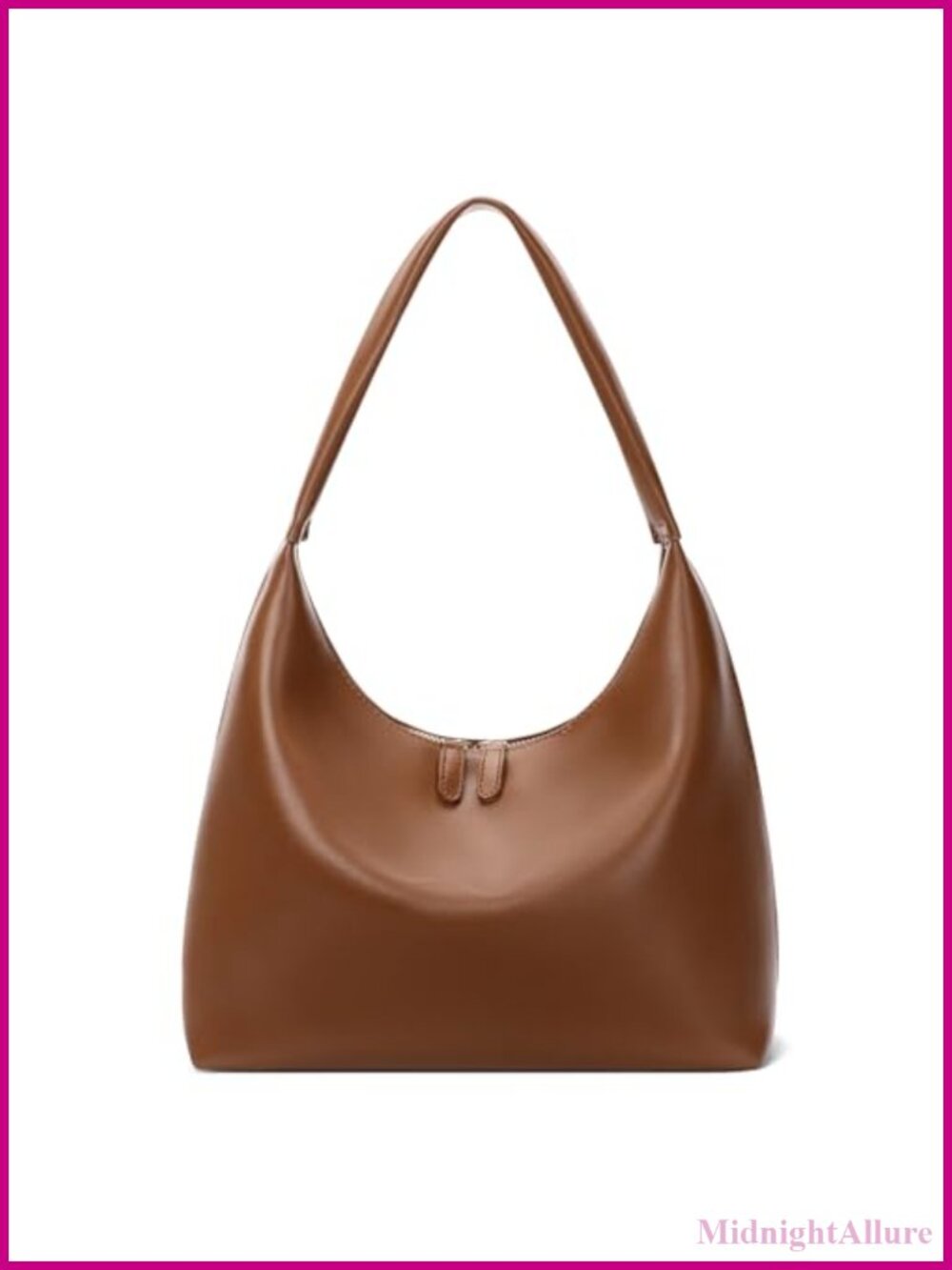 PU Leather Hobo Shoulder Bag Underarm Clutch Purse for Women